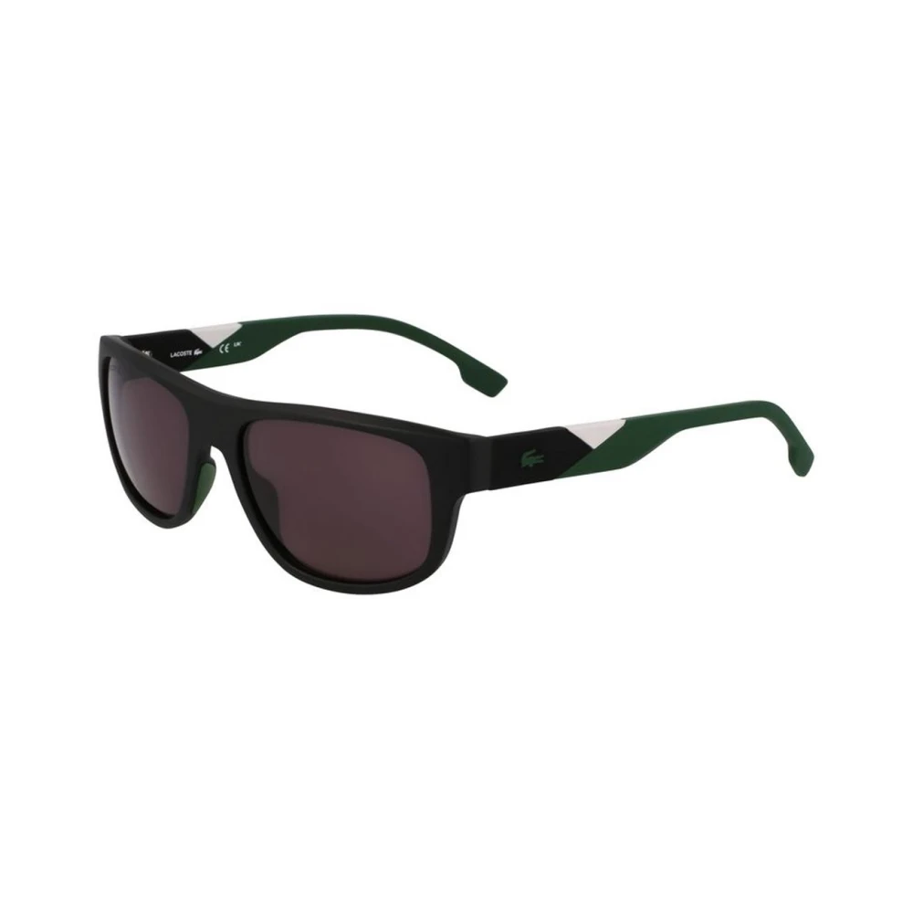 Lacoste Unisex Black Sunglasses, 55 Mm, Authentic Glasses With Top-Notch Service