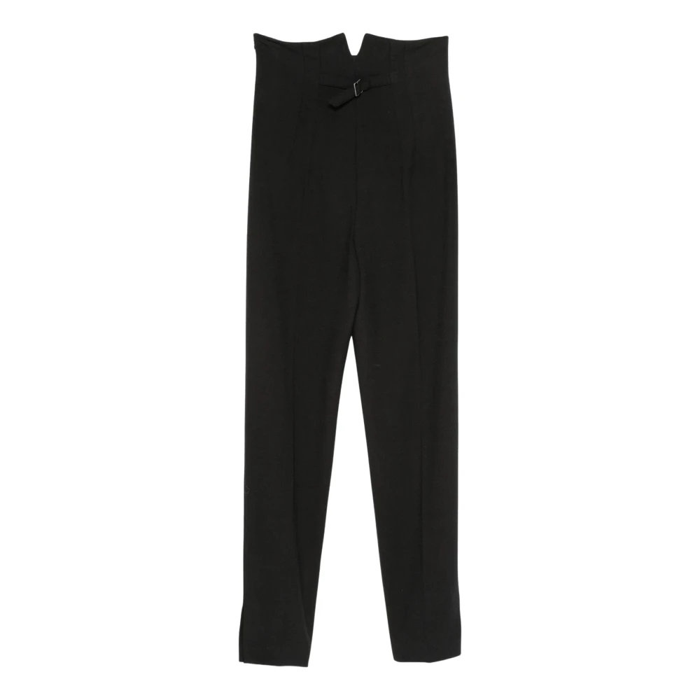 Emporio Armani Donna Nero Pantaloni, S, New,