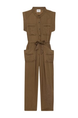 khaki-nylon-coton-viscose-tuta