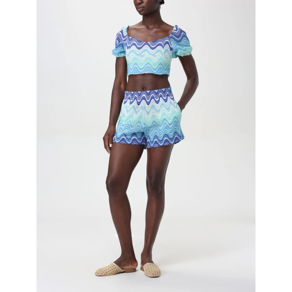 MC2 Saint Barth Stijlvolle zwemshorts voor mannen Blue Dames