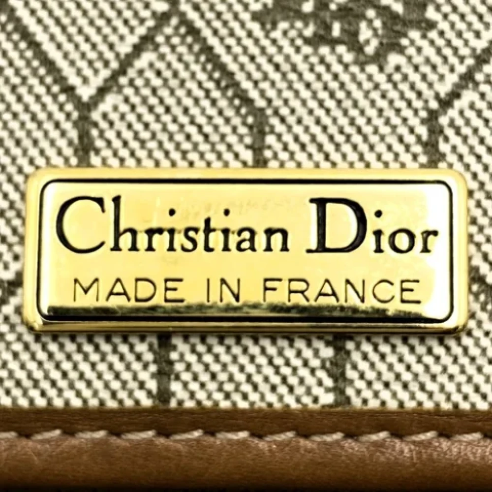 Dior Vintage Pre-owned Plastic dior-bags Beige Dames