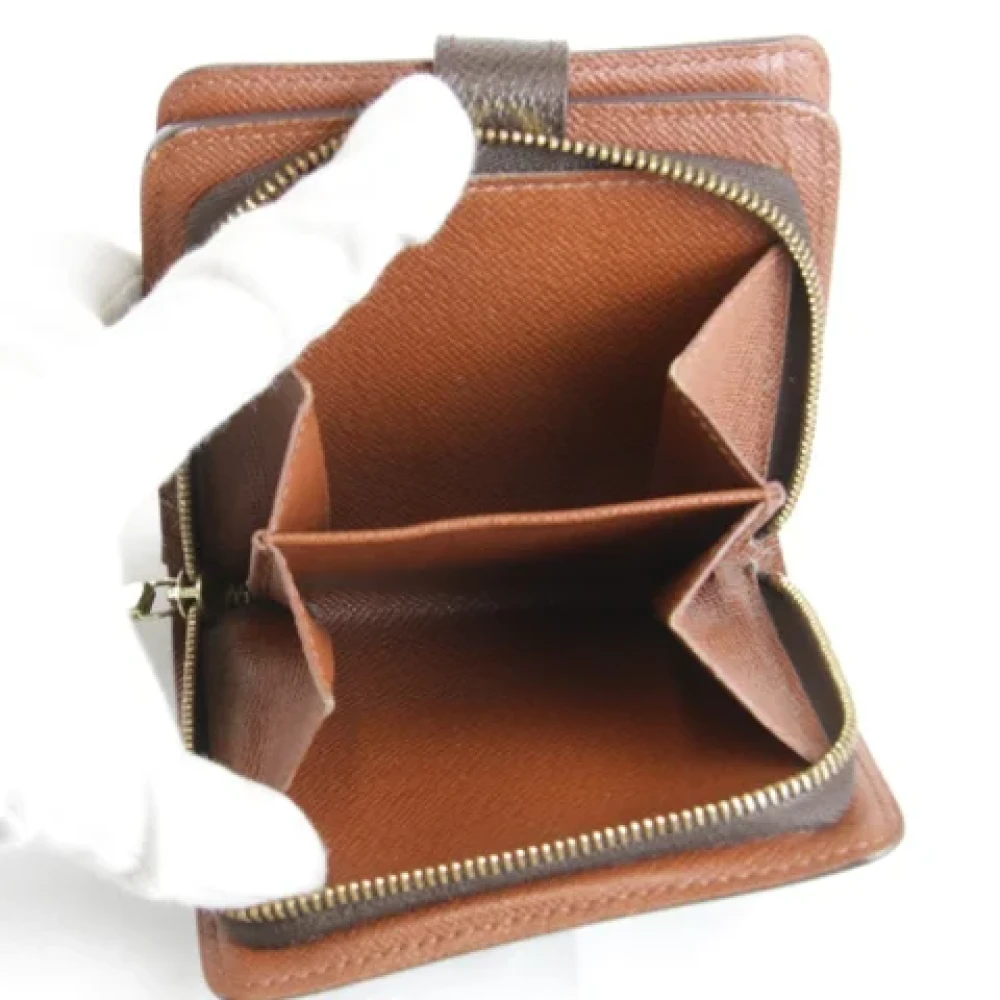 Louis Vuitton Vintage Pre-owned Canvas wallets Brown Dames