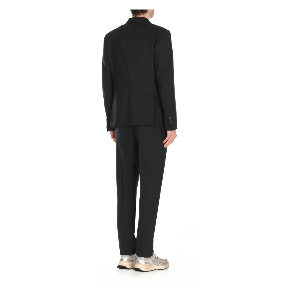 Dsquared2 Blauw tweedelig pak met pieklapel Blue Heren
