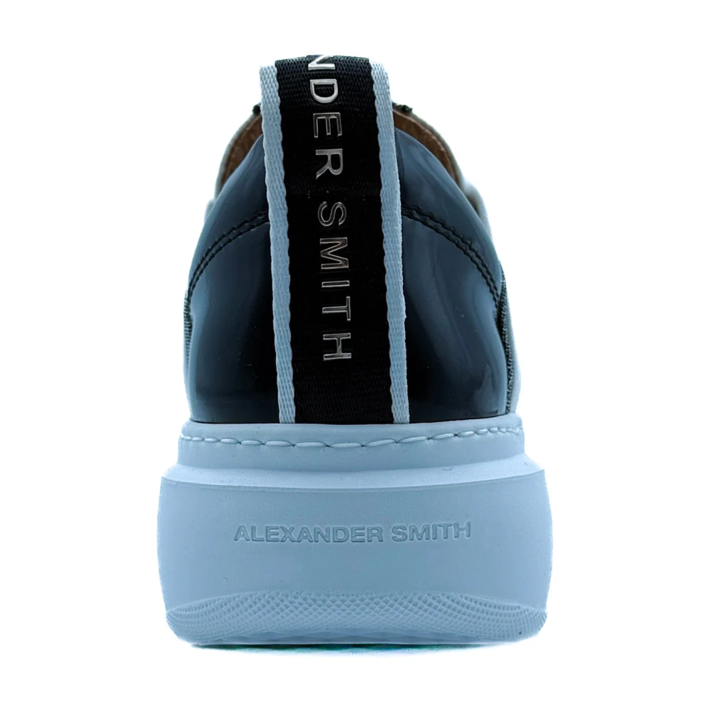 Alexander Smith Witte Sneakers Model 0066 White Dames