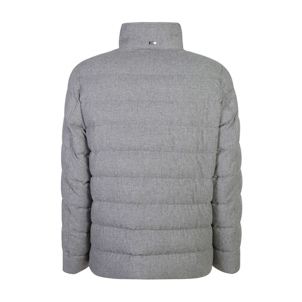 Herno Grijze Parka voor Mannen Aw24 Gray Heren
