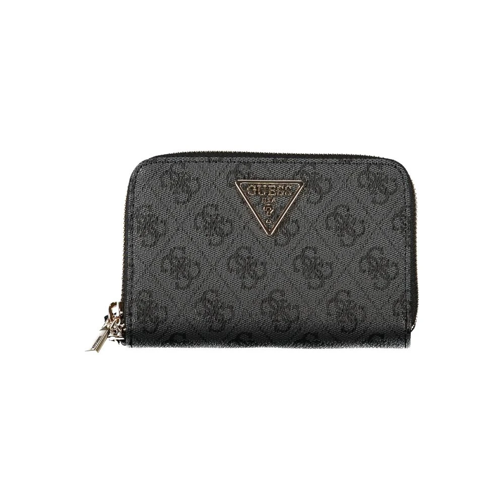 Guess Zwarte Portemonnee gemaakt van Polyethyleen Black Dames