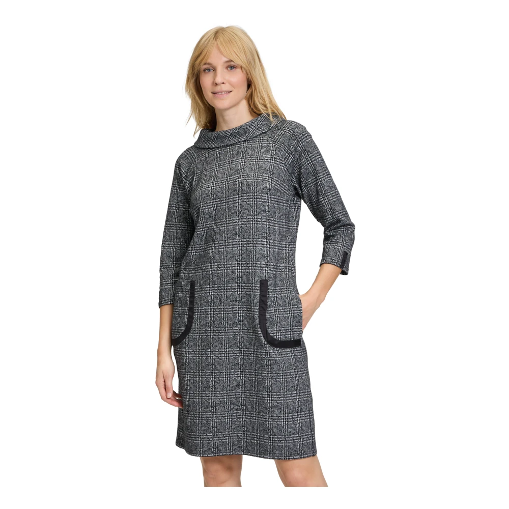 Betty Barclay Sportieve Shirtjurk met Kraag Black Dames