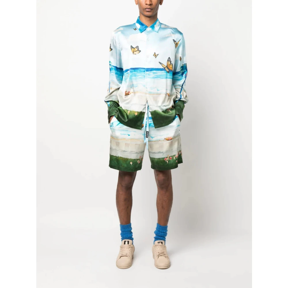 Nahmias Casual overhemd Blue Heren