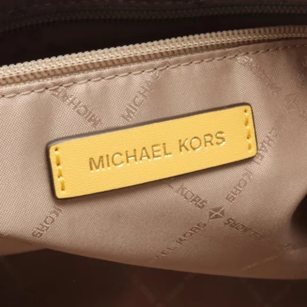 Michael Kors Pre-owned Canvas handbags Brown Dames