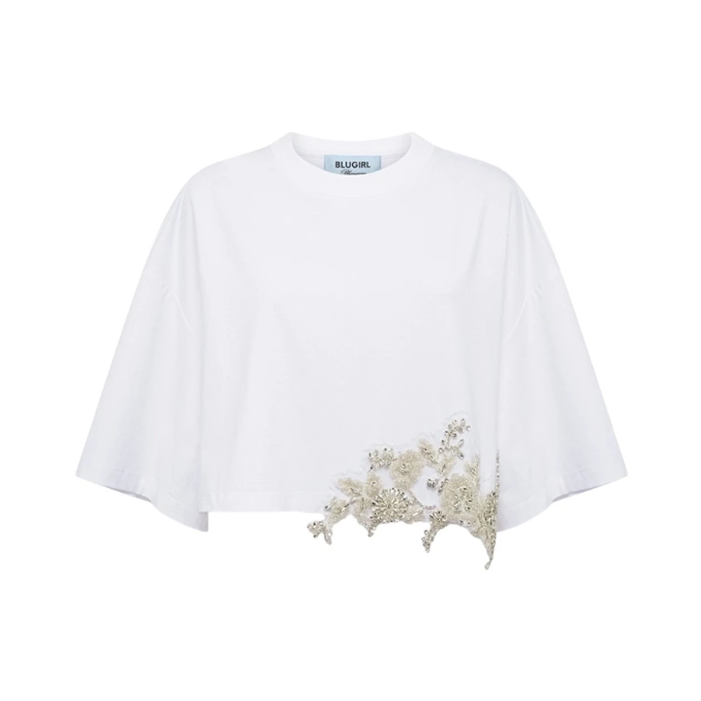 Blugirl Donna Bianco Top, S, New,