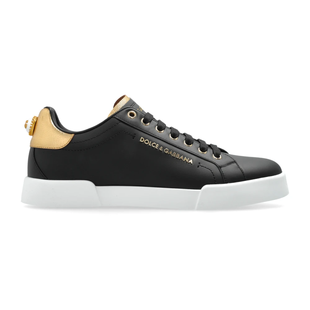 Dolce & Gabbana Damen Schwarz Schuhe, K, 35 Eugröße: