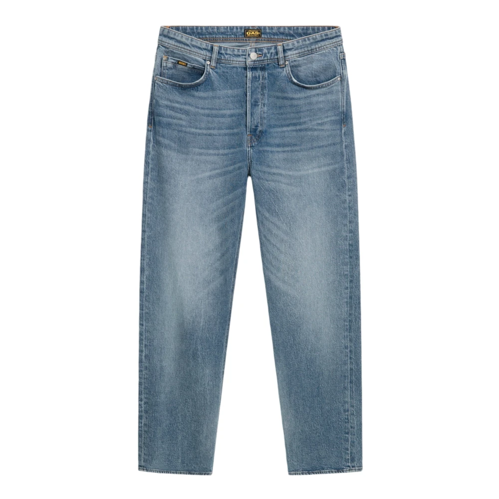 GAS Klassieke Straight Leg Jeans Blue Heren