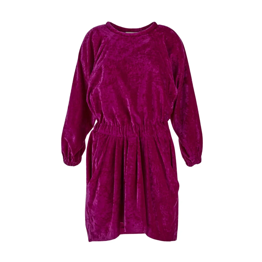 Isabel marant Polyester Lassie Jurk Purple Dames