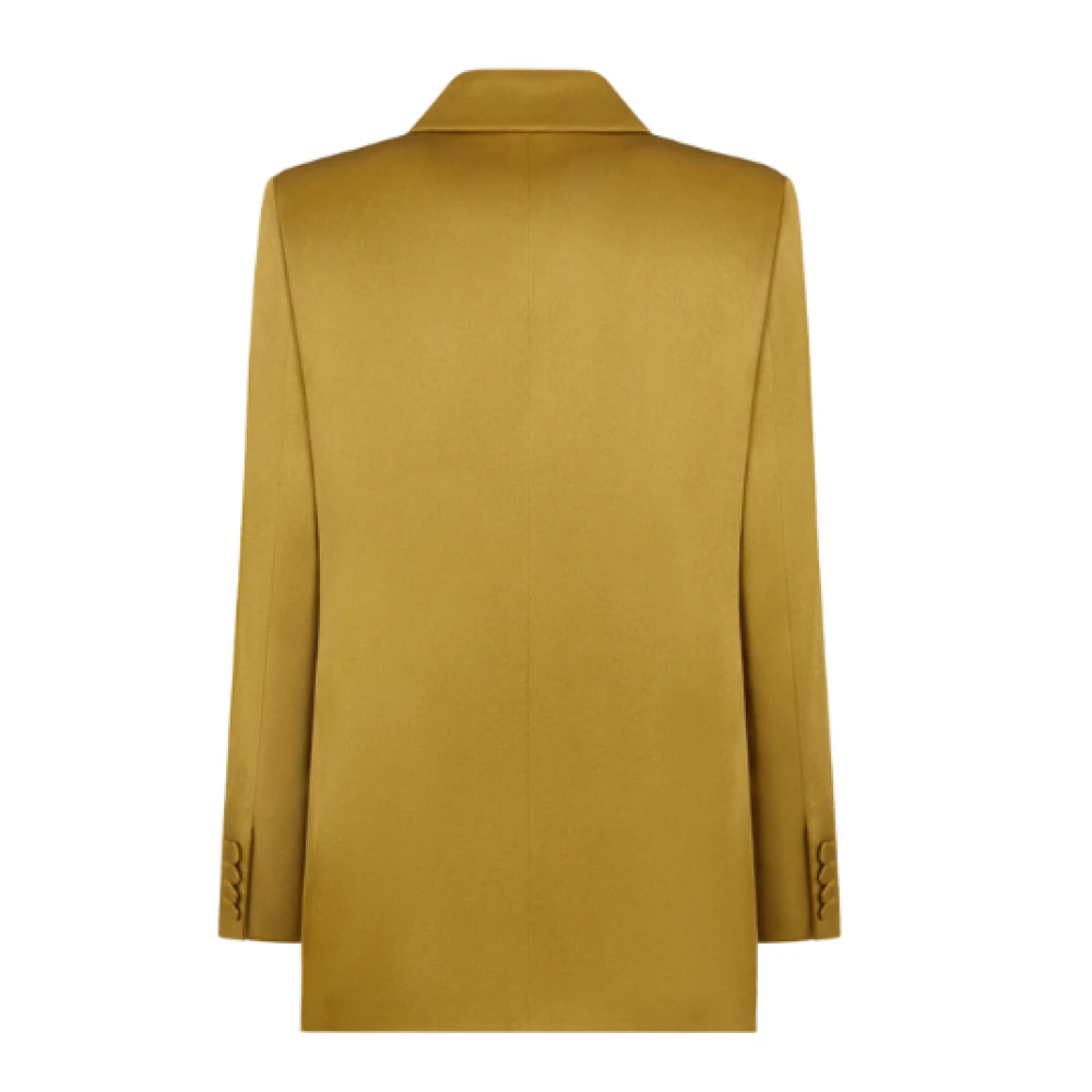 Blazé Milano Olijfgroene Novalis Blazer Yellow Dames