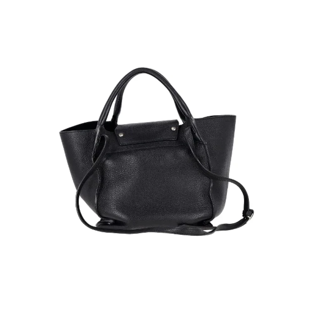 Celine Vintage Pre-owned Leather celine-bags Black Dames