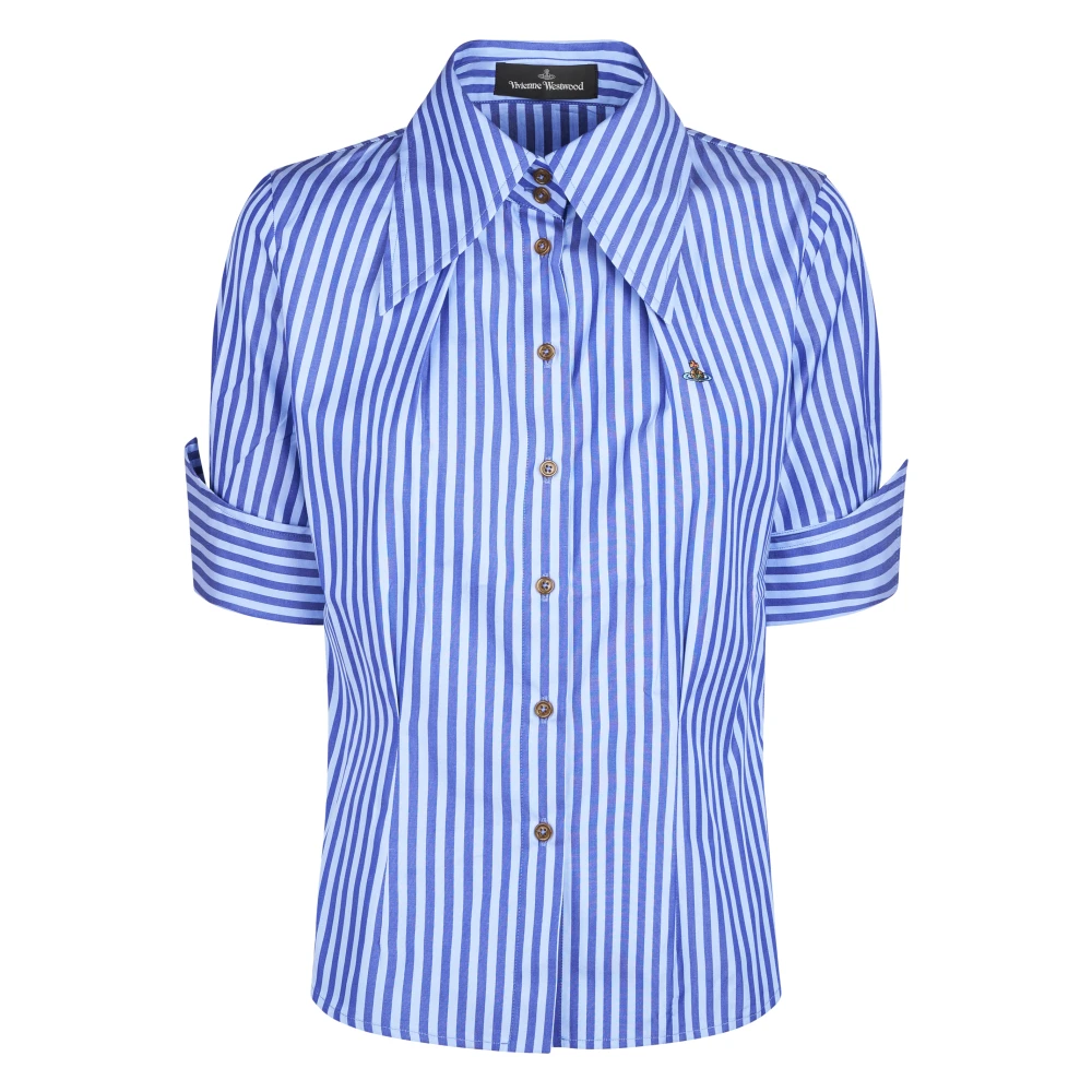 Vivienne Westwood Women's Blue Ss Violin Shirt