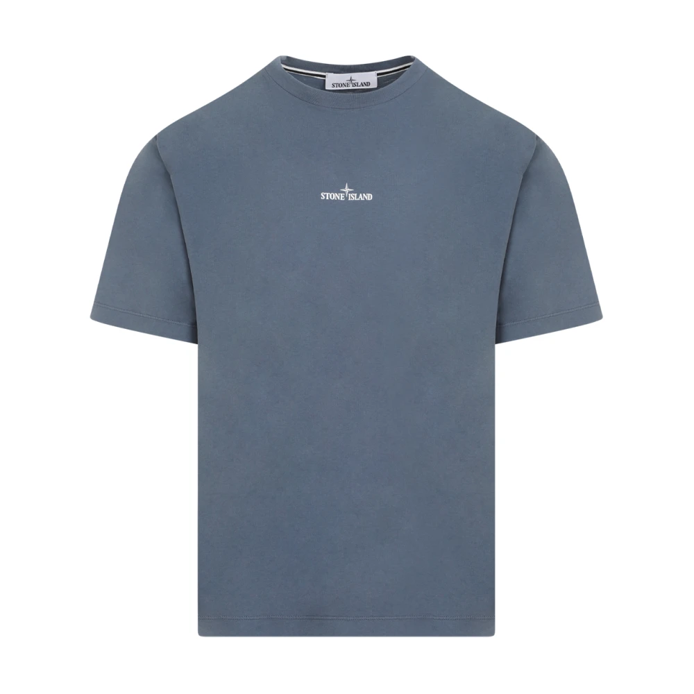 Stone Island Donkerblauw T-Shirt V0024 Blue Heren