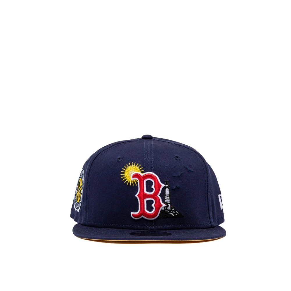 New era Boston Red Sox Baseball Cap Blue Heren