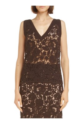 dark-brown-lace-top