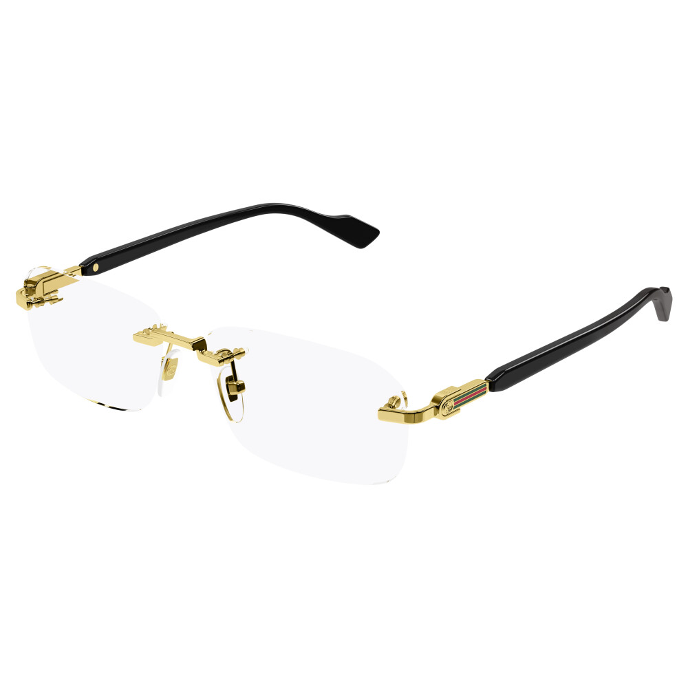 Mens gold gucci eyeglass frames hotsell