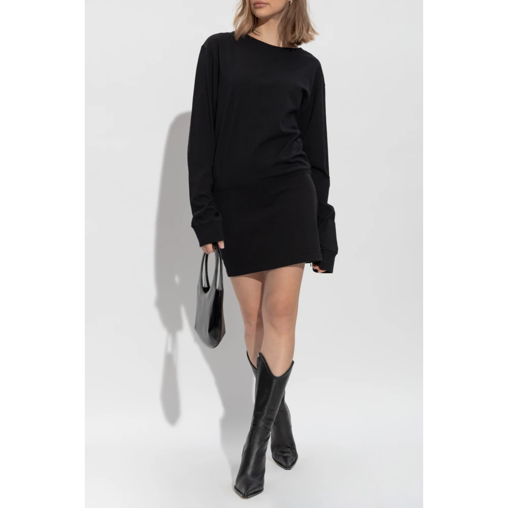 Dsquared2 Jurk met lange mouwen Black Dames