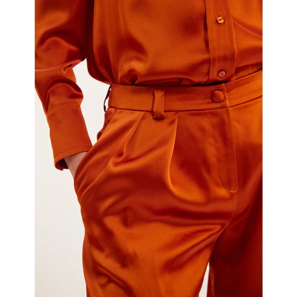 Ines De La Fressange Paris Luciano verbrand oranje broek Orange Dames