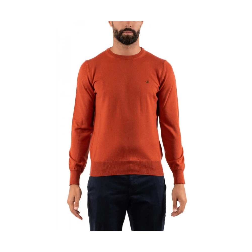 Brooksfield Herenoverhemd Brown Heren