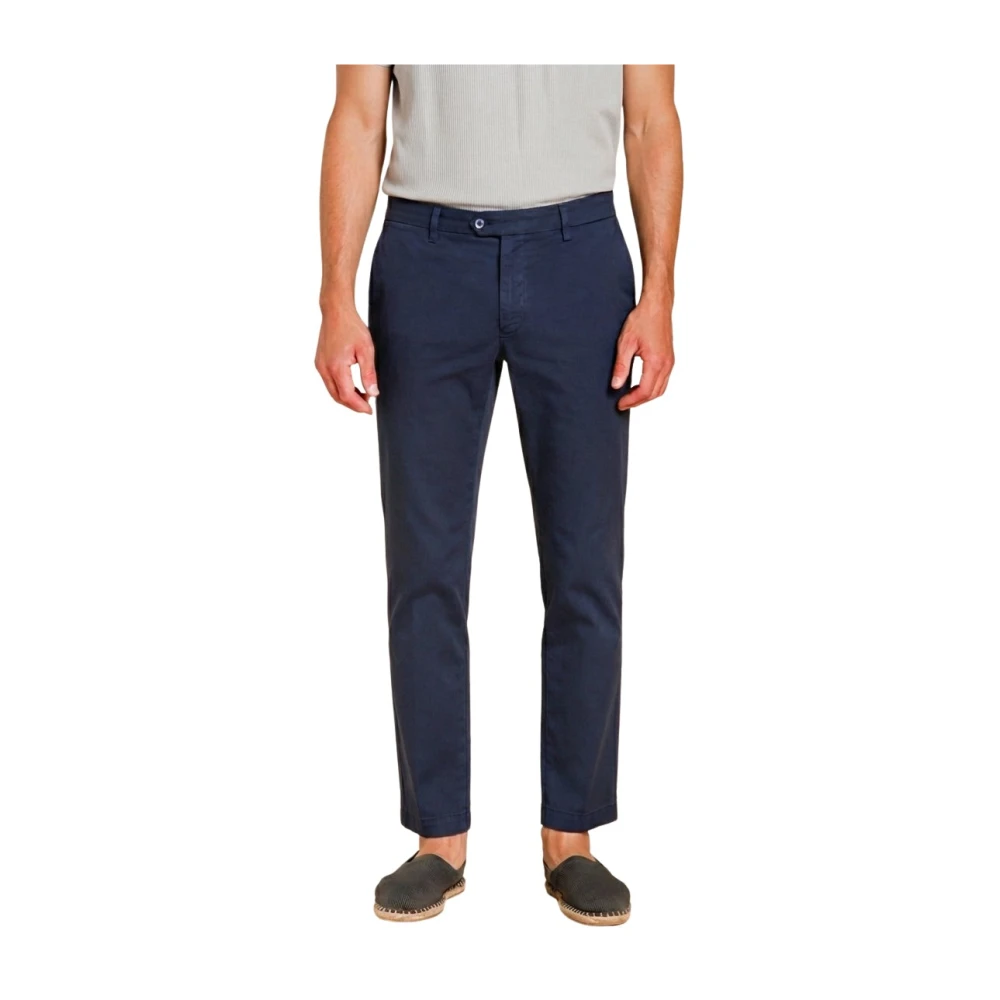 Mason's Uomo Blu Pantaloni, S, New,