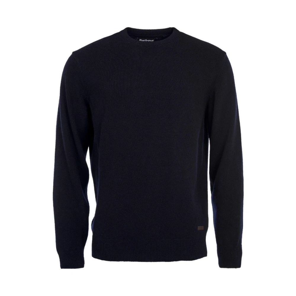Barbour Patch Wollen Trui Blue Heren