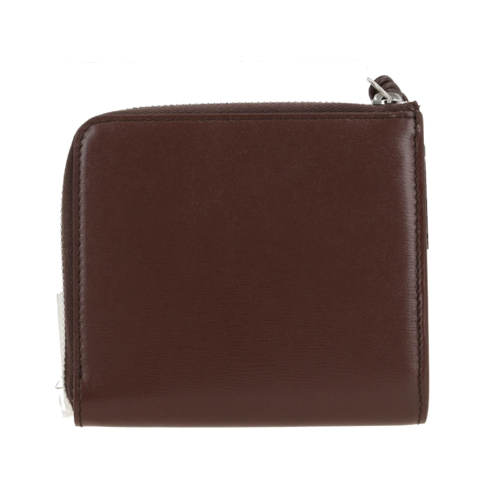 Jil Sander Bruin leren creditcardhouder Brown Dames