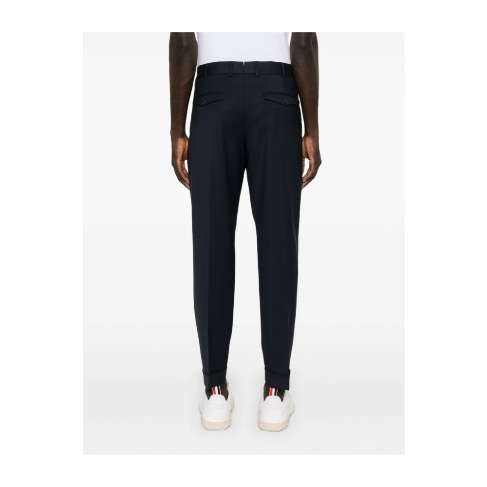 PT Torino Rebel Suit Trousers Navy Black Heren