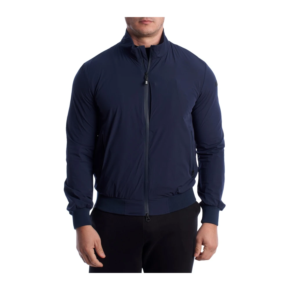U.s. Polo Assn. Men's Blue Windbreaker Jacket - Bomber Jackets - M - Jackets