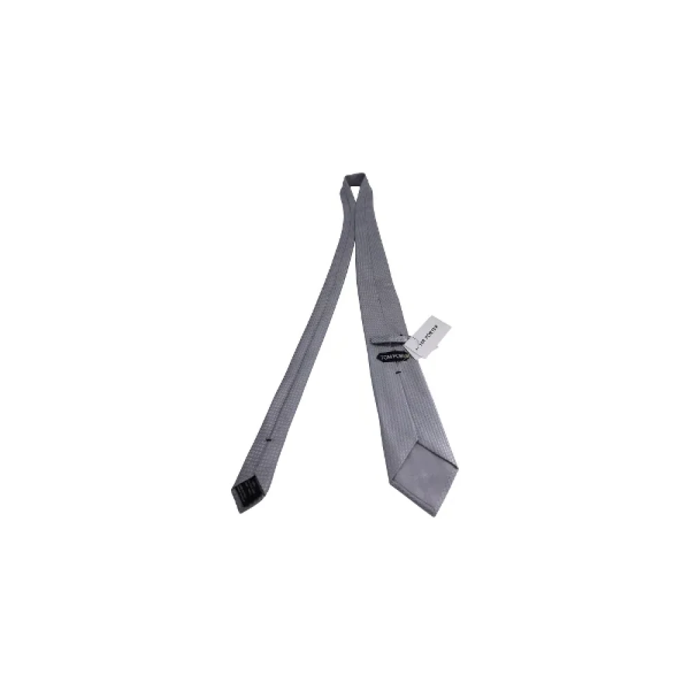 Tom Ford Pre-owned Cotton home-office Gray Heren
