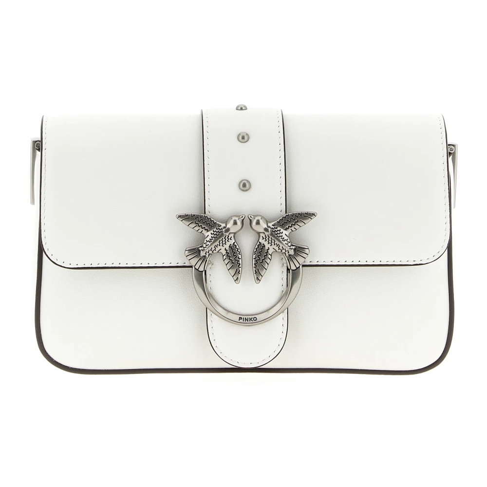 Pinko Mini Love Bag Slouchy Bags Mujer Blanco 