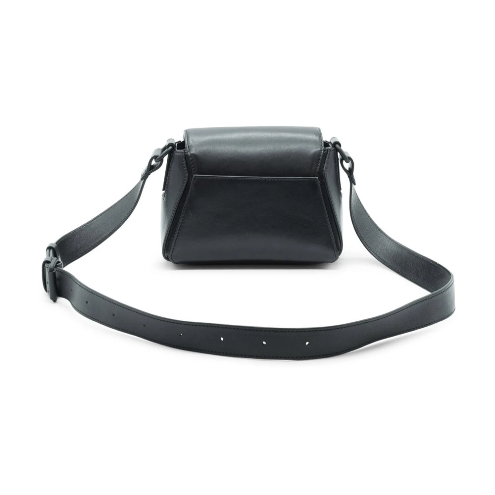 Vic Matié Hexagon Schoudertas in Zwart Black Dames