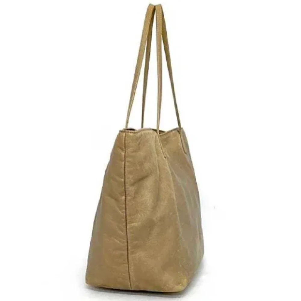Loewe Pre-owned Fabric totes Beige Dames