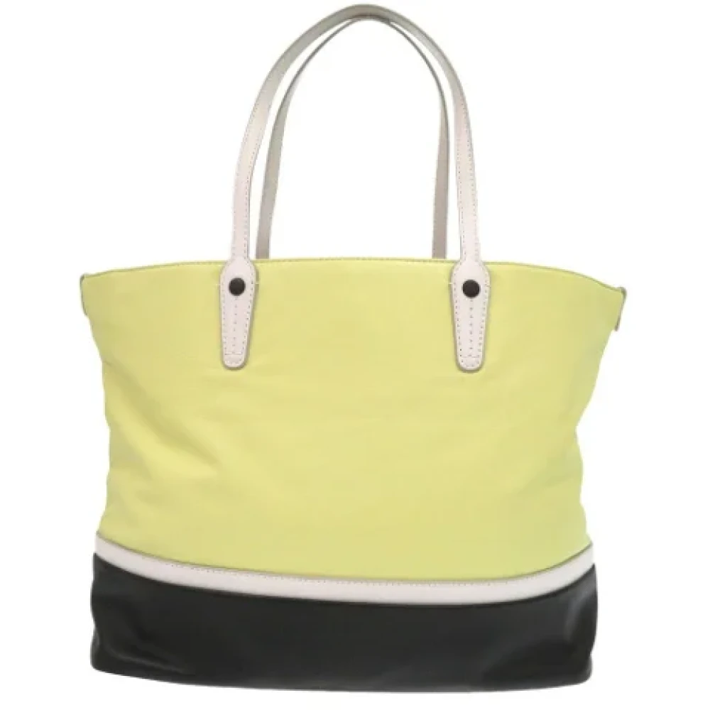 Bally Pre-owned Leather handbags Yellow Dames