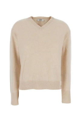 Maglione con scollo a V