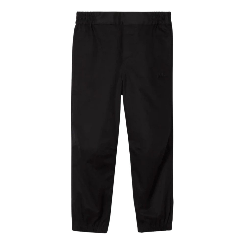 Burberry Barn Svart Bomull Twill Byxor Black, Pojke