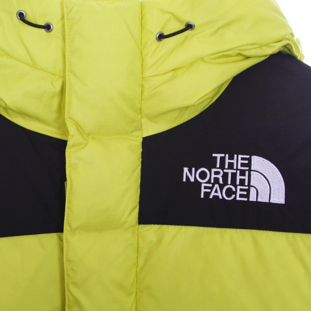 The North Face Gele Dons Parka Streetwear Stijl Yellow Heren