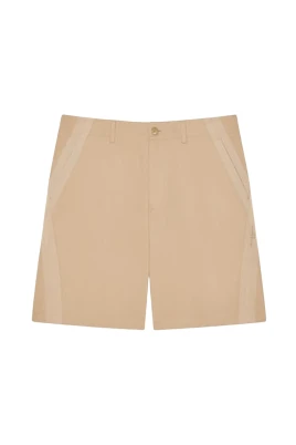 Couture Seam Chino Bermuda Shorts