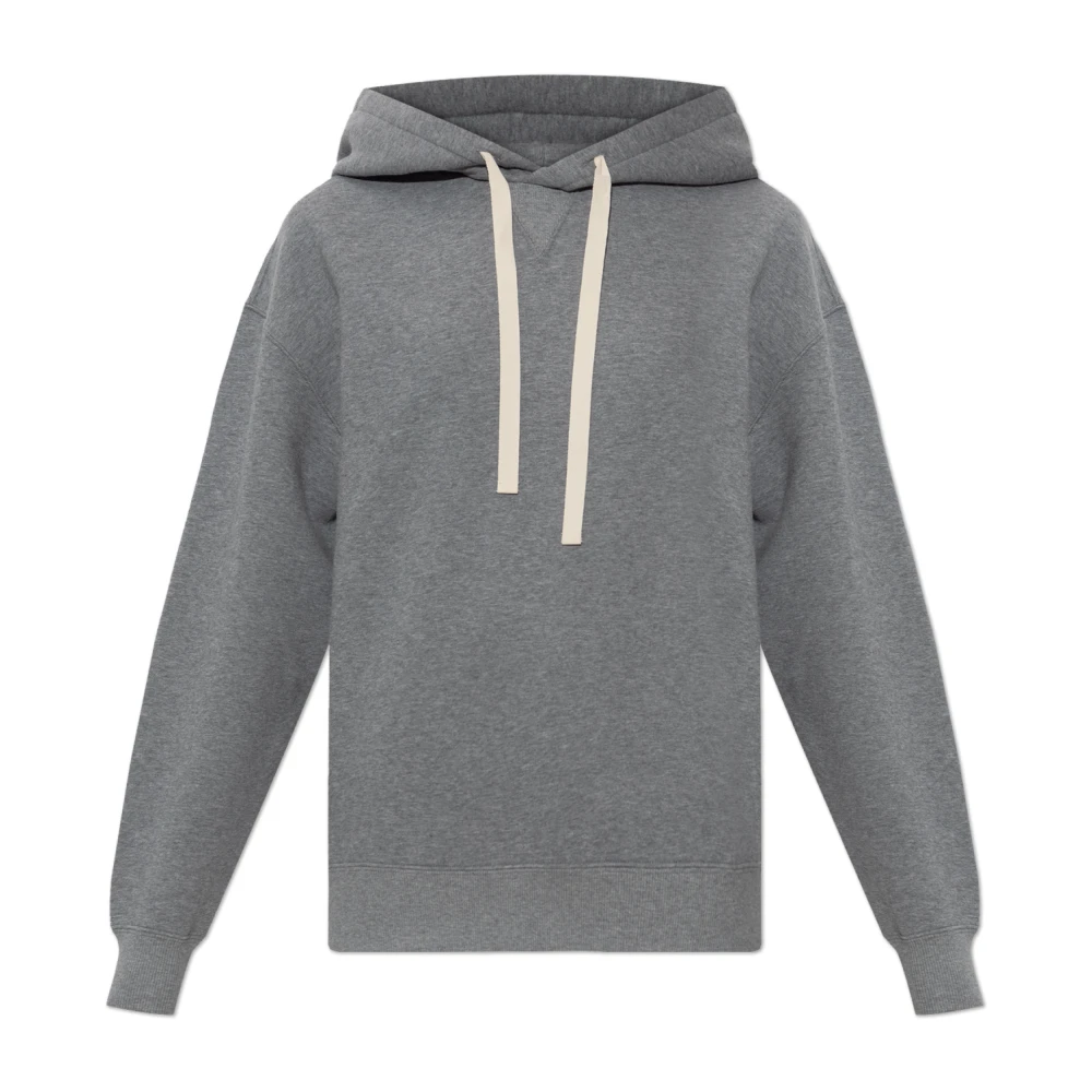 Jil Sander Kvinno Grå Sweatshirts & Hoodies Dam, M, Bomull, Huvtröja