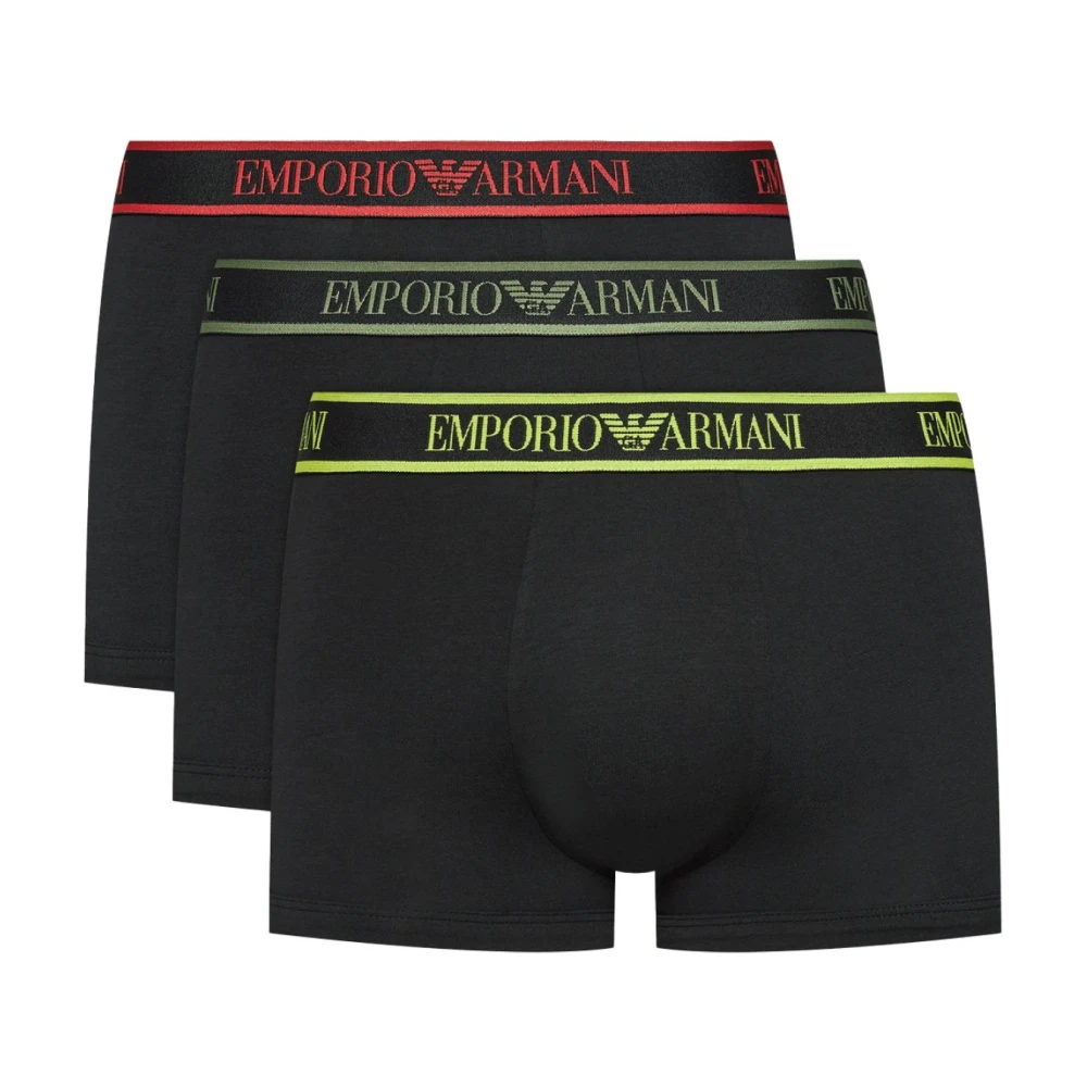 Emporio Armani Boxershort met elastische band in een set van 3 stuks