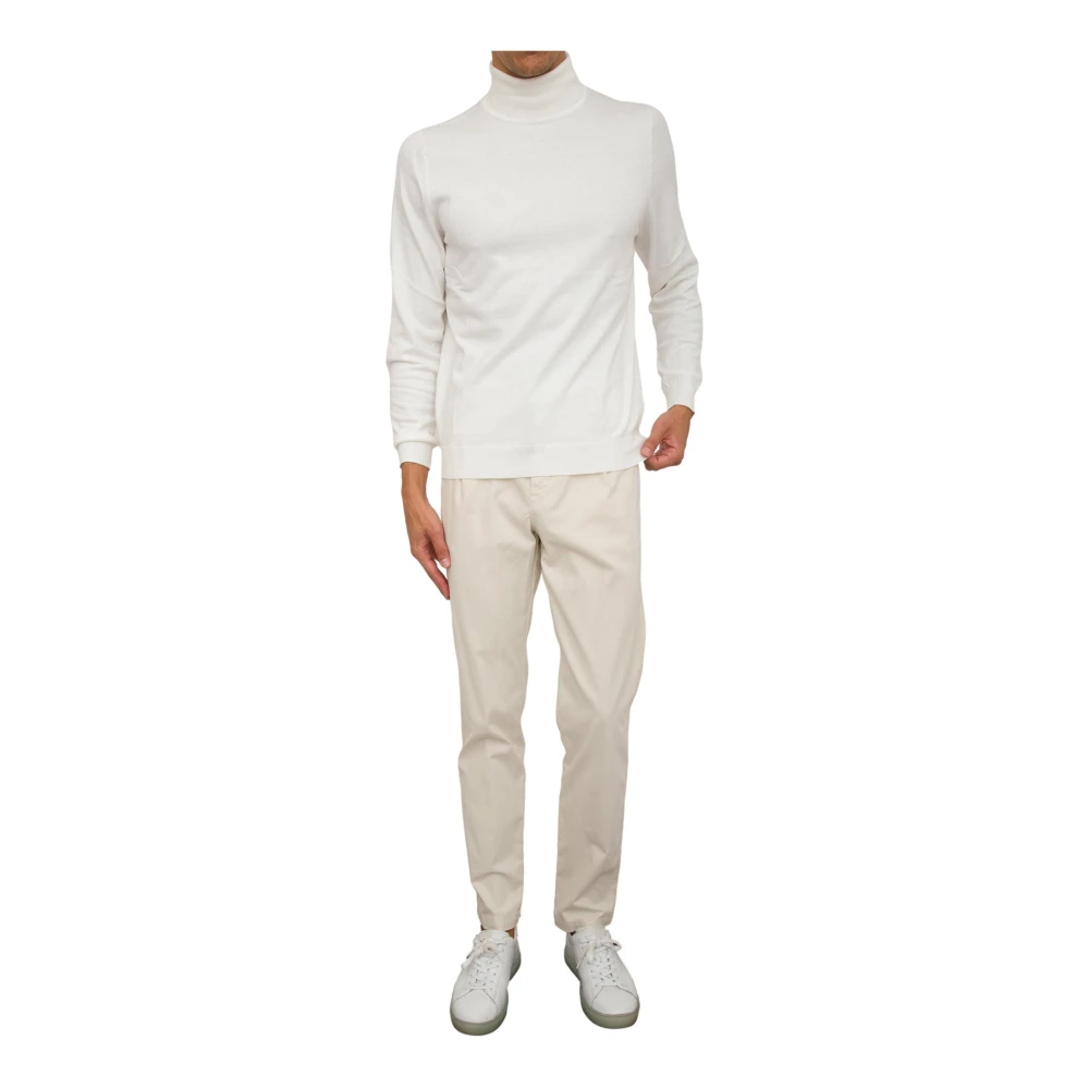 Eleventy Ivory Jogger Broek Beige Heren