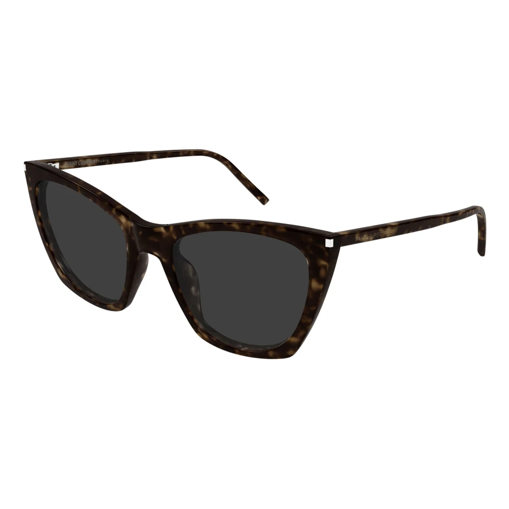 Saint Laurent Women's Brown Sunglasses, 55 Mm, Kate Thin Sunglasses