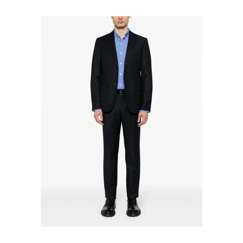 Ralph Lauren Casual Overhemd Blue Heren