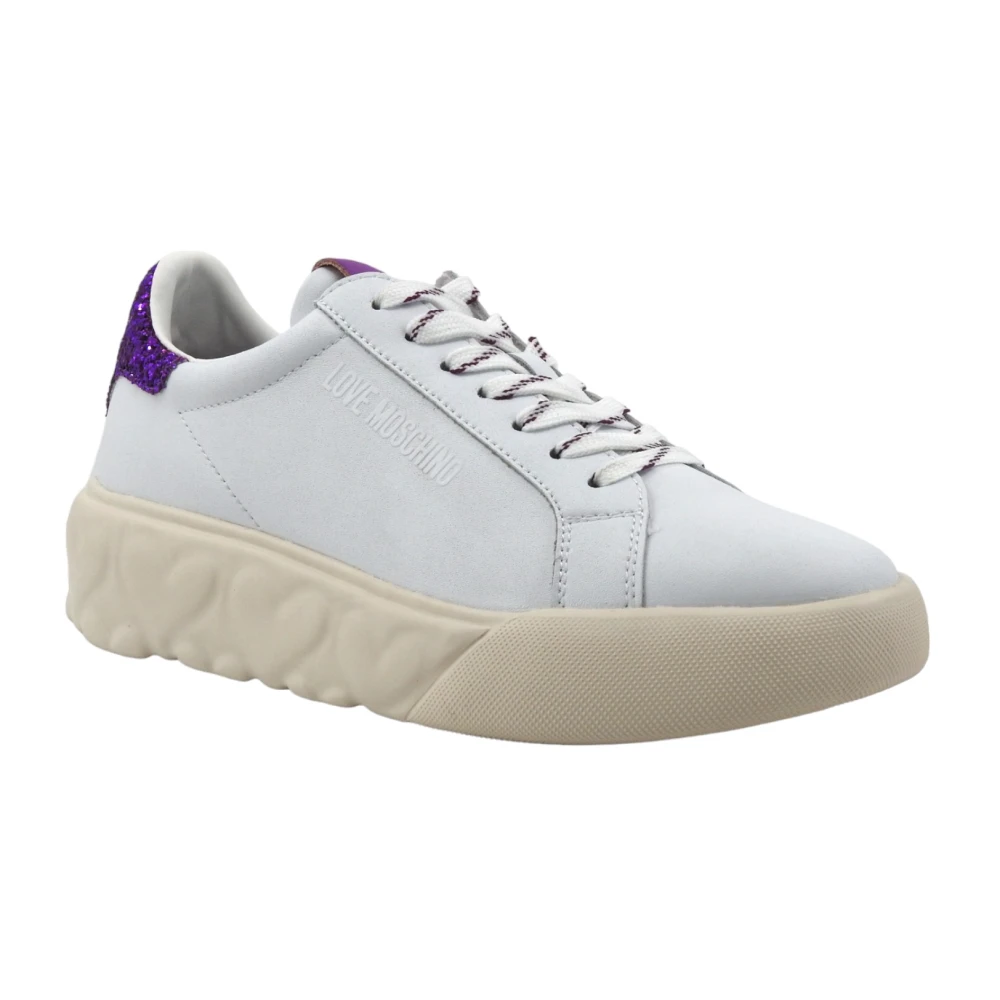 Love Moschino Heart 45 Sneakers Dames Schoenen Wit