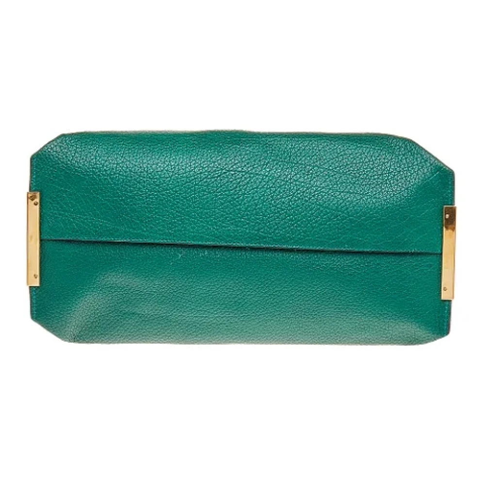 Chloé Pre-owned Leather totes Green Dames