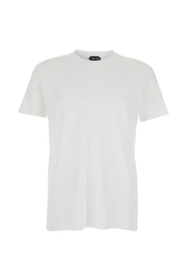 Perforated Rib SS Crew Neck