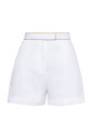 shorts-en-lin-blanc-regular-fit